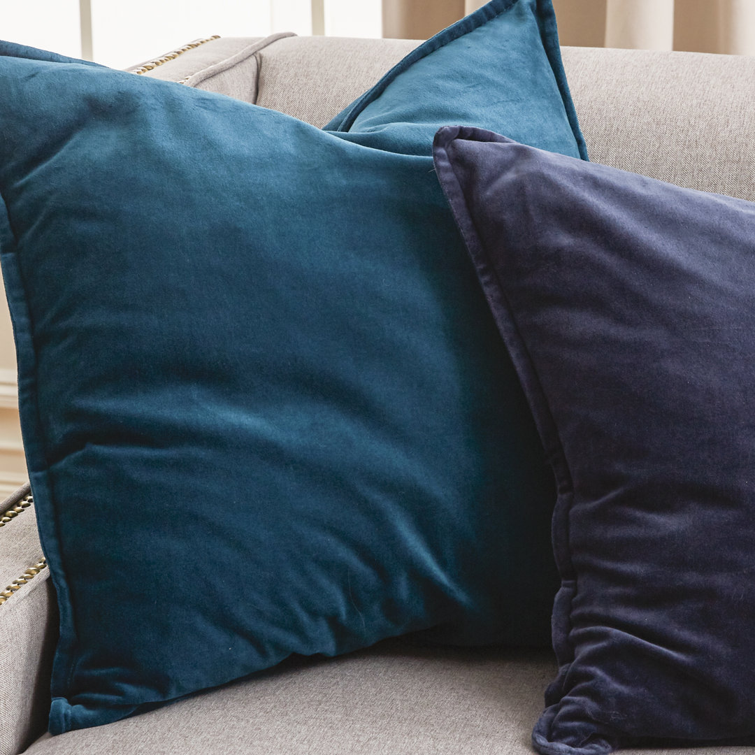 Edgar Square 100% Cotton Pillow